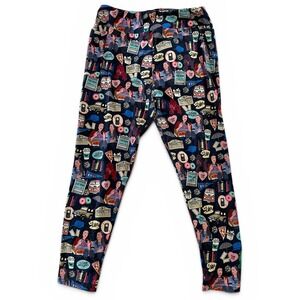 Gilmore Girls Stars Hollow TC Leggings Plus Size 12-20 Pockets Amelia Rose